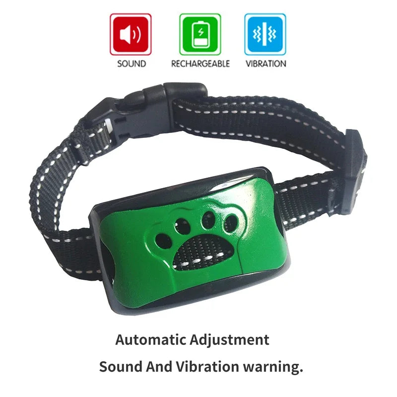 800mtr Pet Dog Anti Barking USB Ultrasonic Training Collar