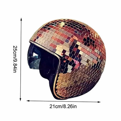 Disco Ball Helmet