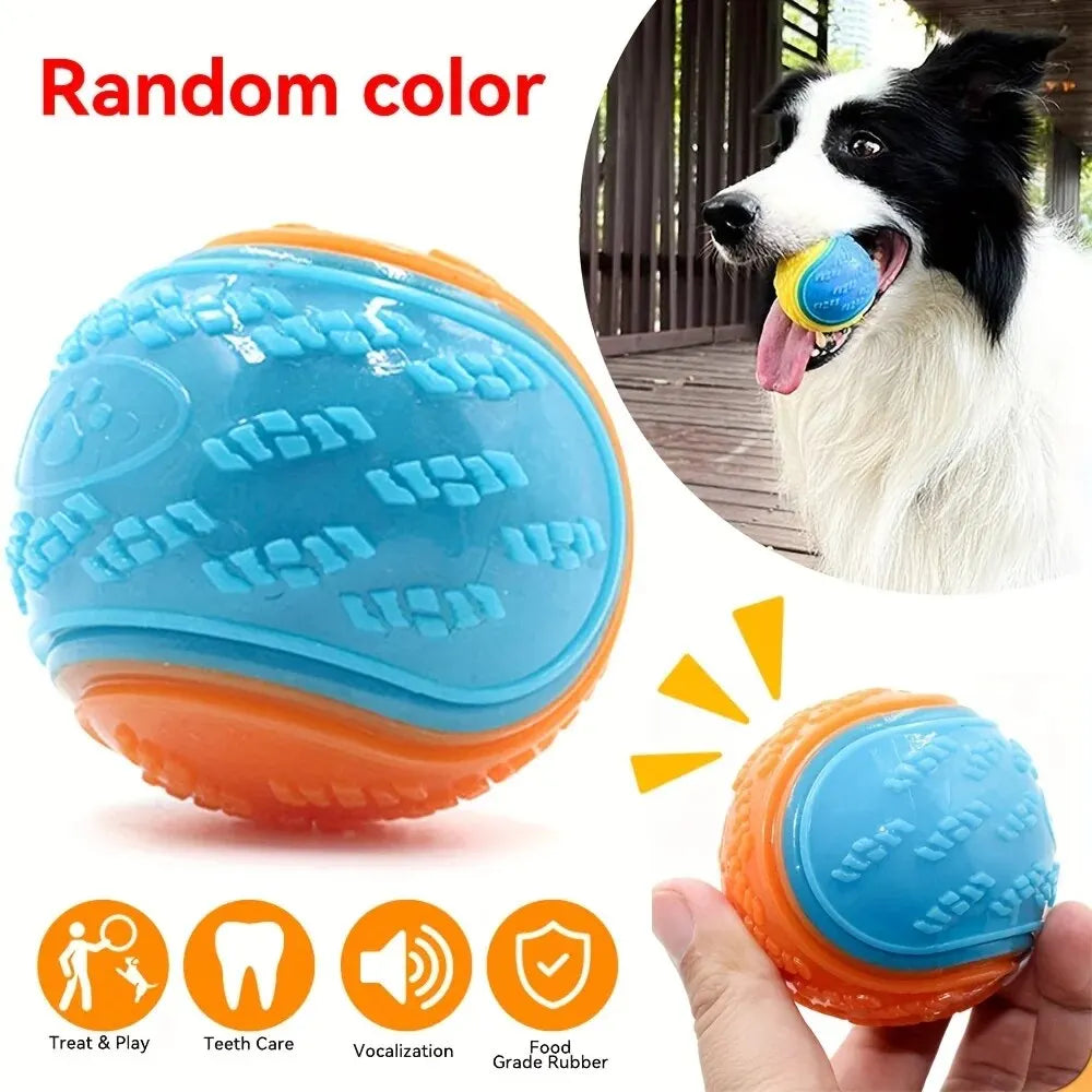 Interactive Pet Dog Durable Chew Ball Toy