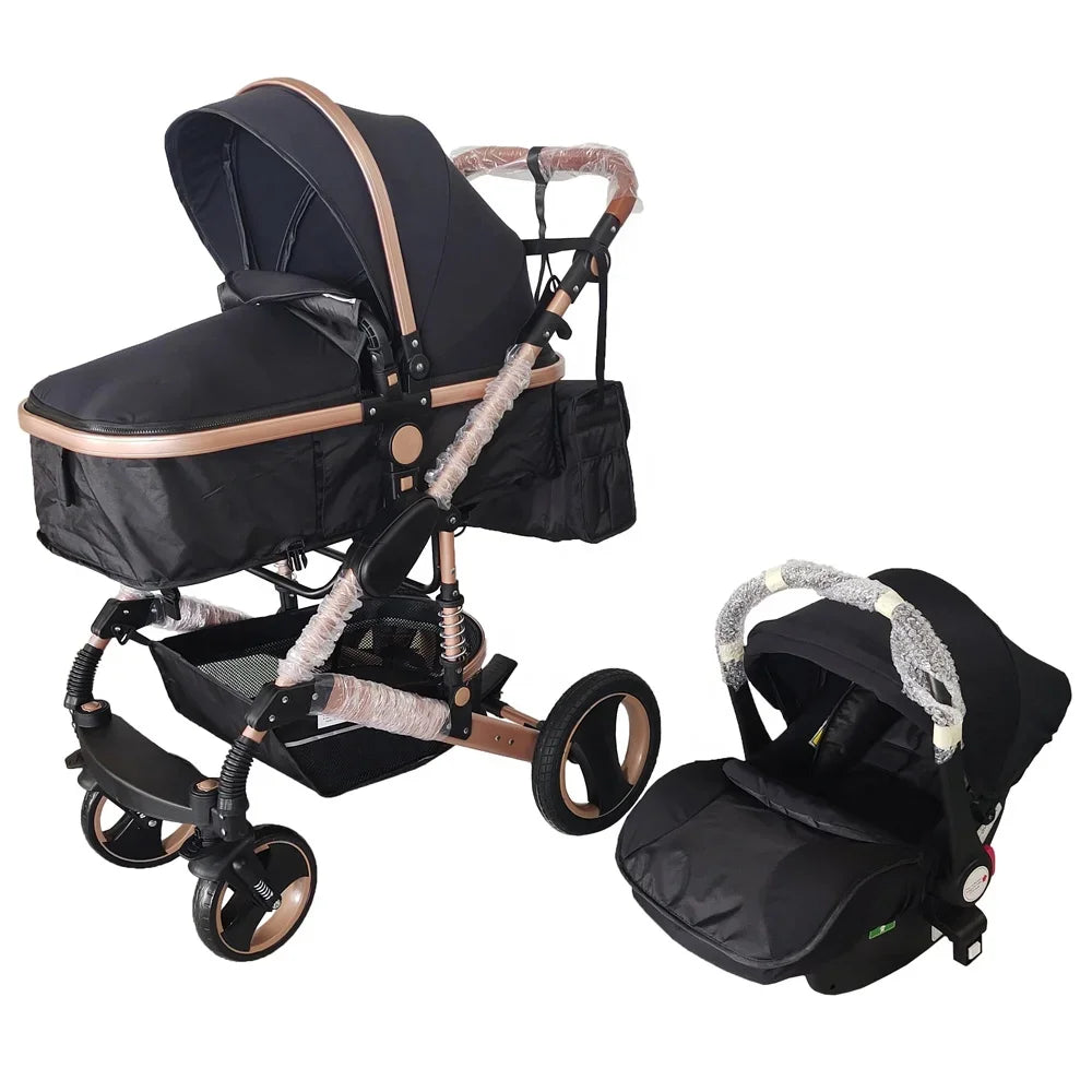 3-in-1 Lightweight Baby Stroller