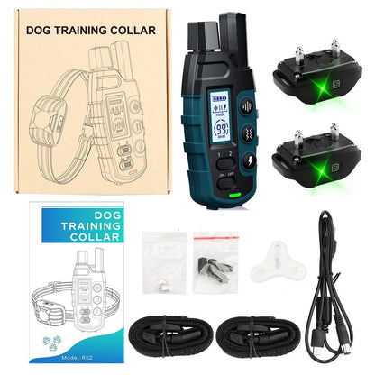 1000M Remote Pet Dog IP67 Waterproof Rechargeable Training Collar