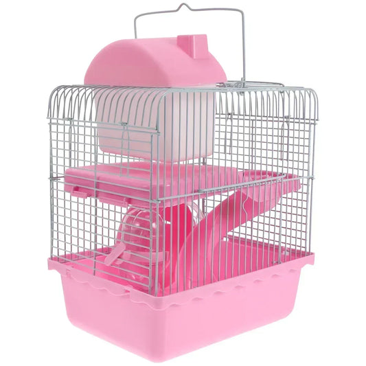 Double-layer Pet Hamster Small Animal Cage Crate