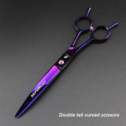 5pc Stainless Steel Pet Dog Cat 7" Grooming Scissors Combs Sets