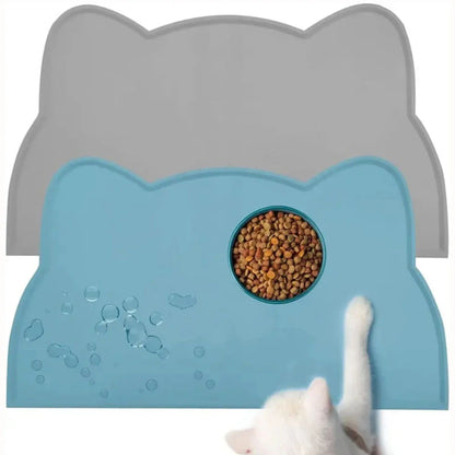 Silicone Pet Dog Cat Feeding Bowl Non Slip Mat