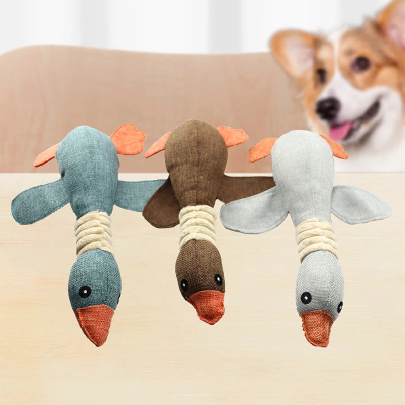 Squeaky Cute Plush Pet Dog Toys