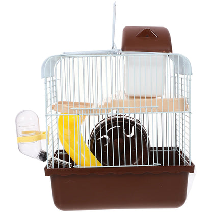 Double Layer Pet Hamster Chinchilla Acrylic Cage Crate