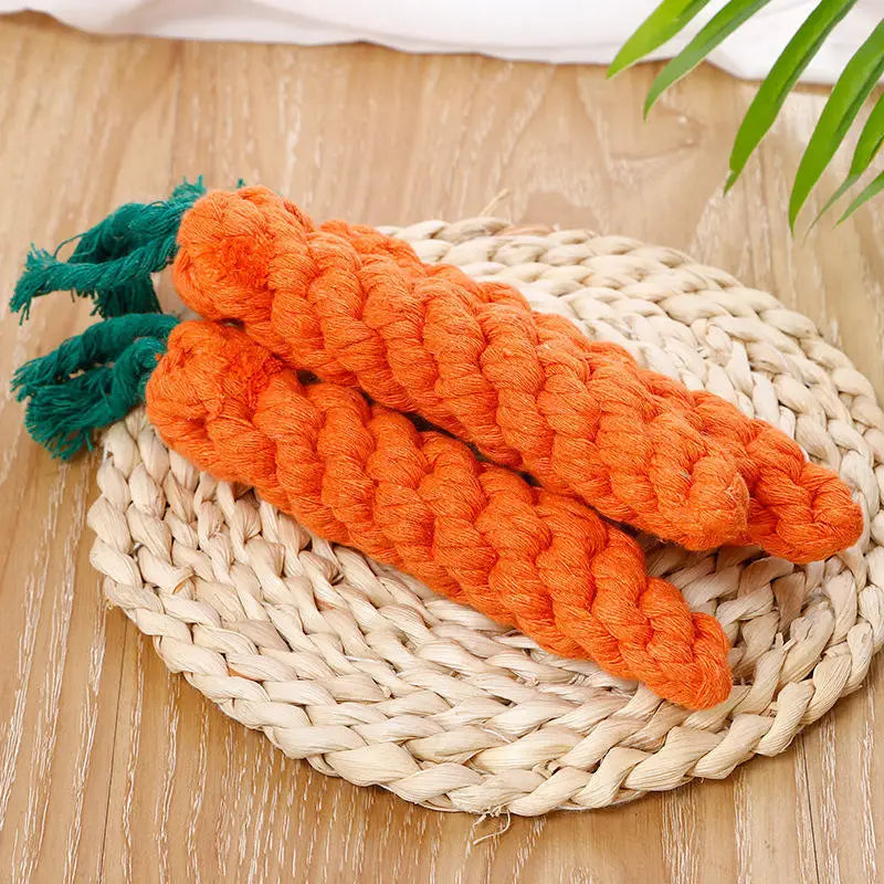 Pet Dog Cotton Rope Knot Chew Toy