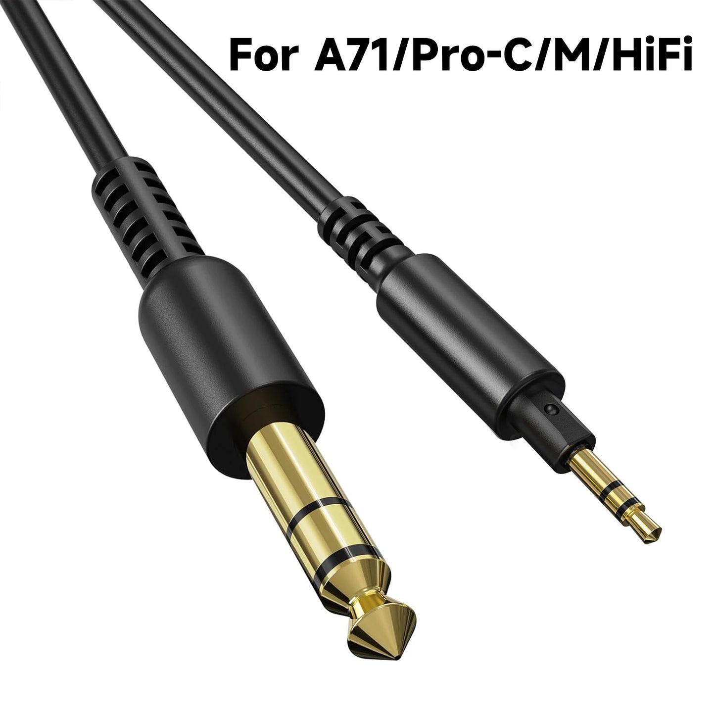 6.35mm to 3.5mm Aux Audio Cable for OneOdio Headphones