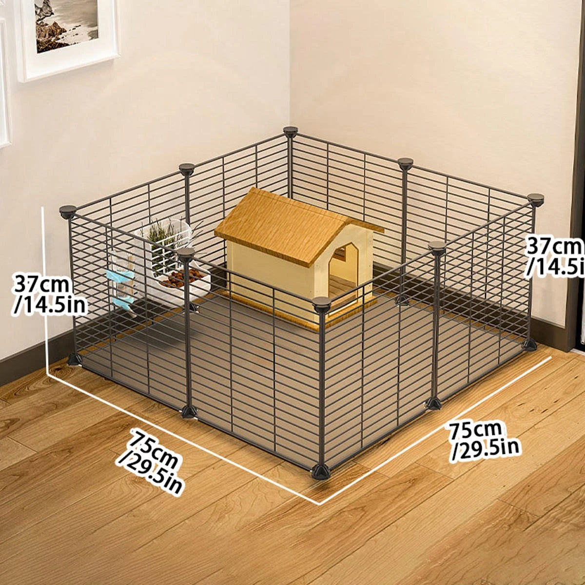 Small Animal Pet Hamster Guinea Pig Fence Home Cage Playpen