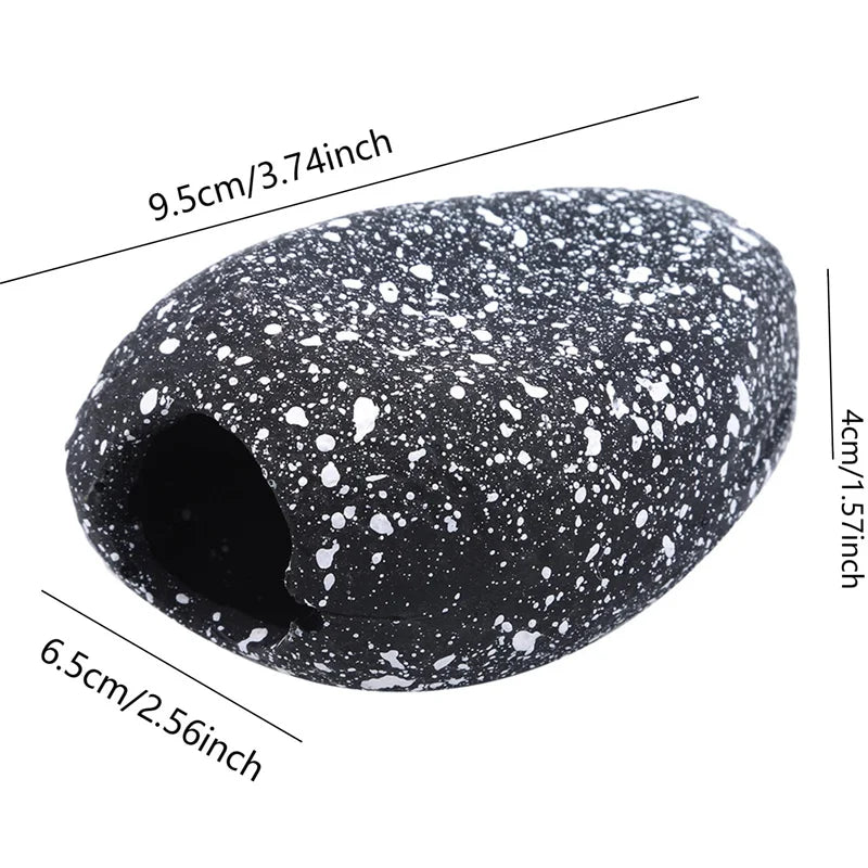 1Pc Cichlid Stone Cave Aquarium Fish Tank Pond Ornament Decoration