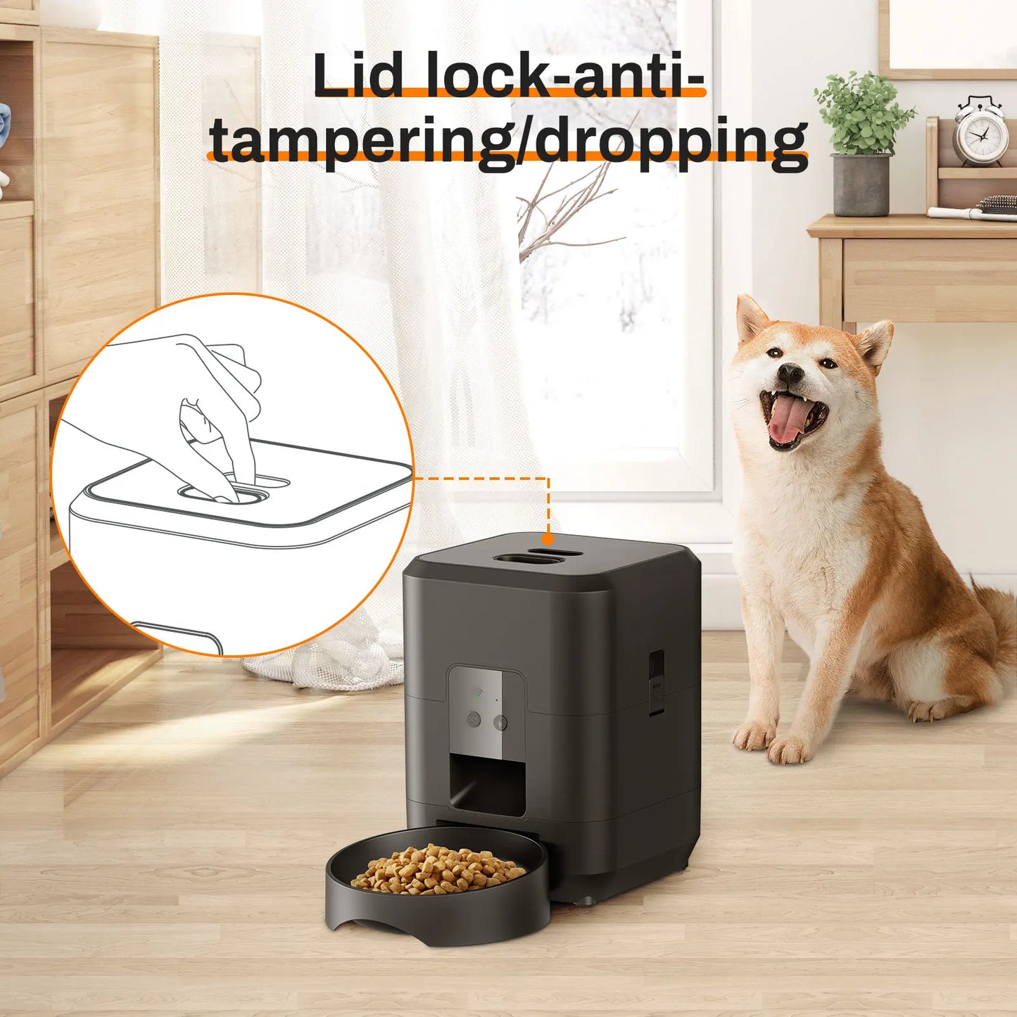 2L Pet Cat Dog Smart Automatic Feeder Food Dispenser