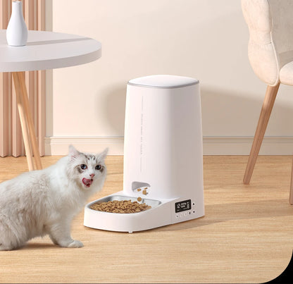 4L Automatic Pet Dog Cat Smart Control Feeder Food Dispenser