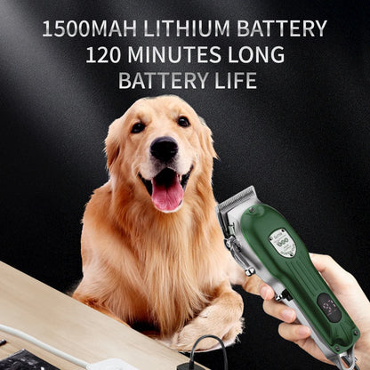 Rechargeable Low Noise Pet Dog Hair Clipper Grooming Kit