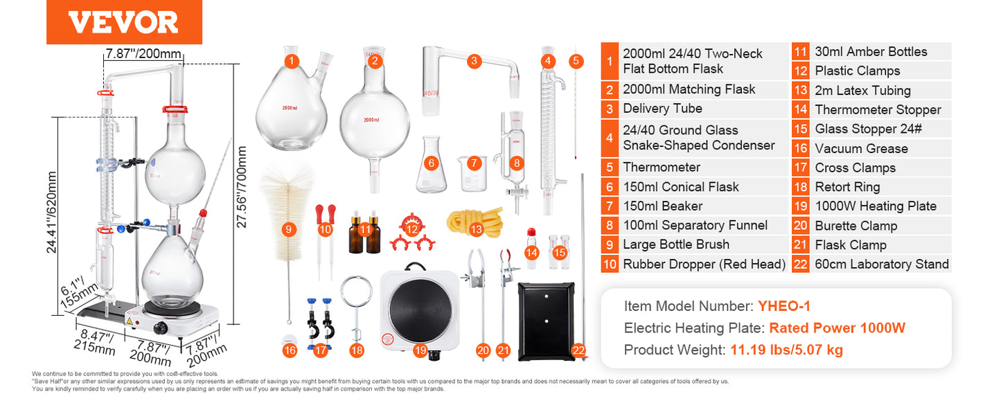 Essential Oil Distillation Kit