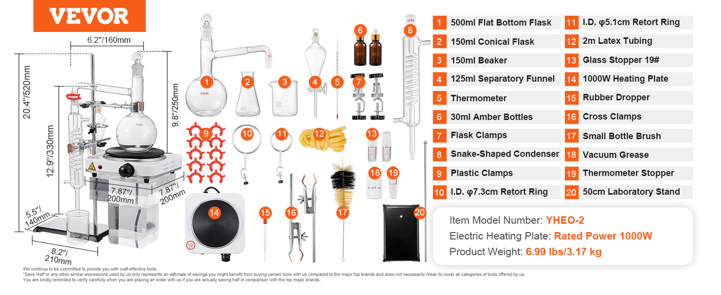 Essential Oil Distillation Kit